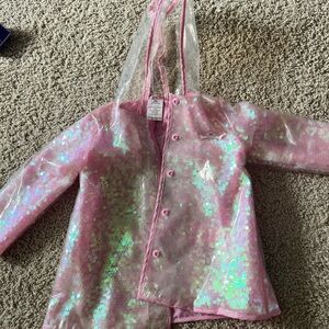Pink disney rain jacket
